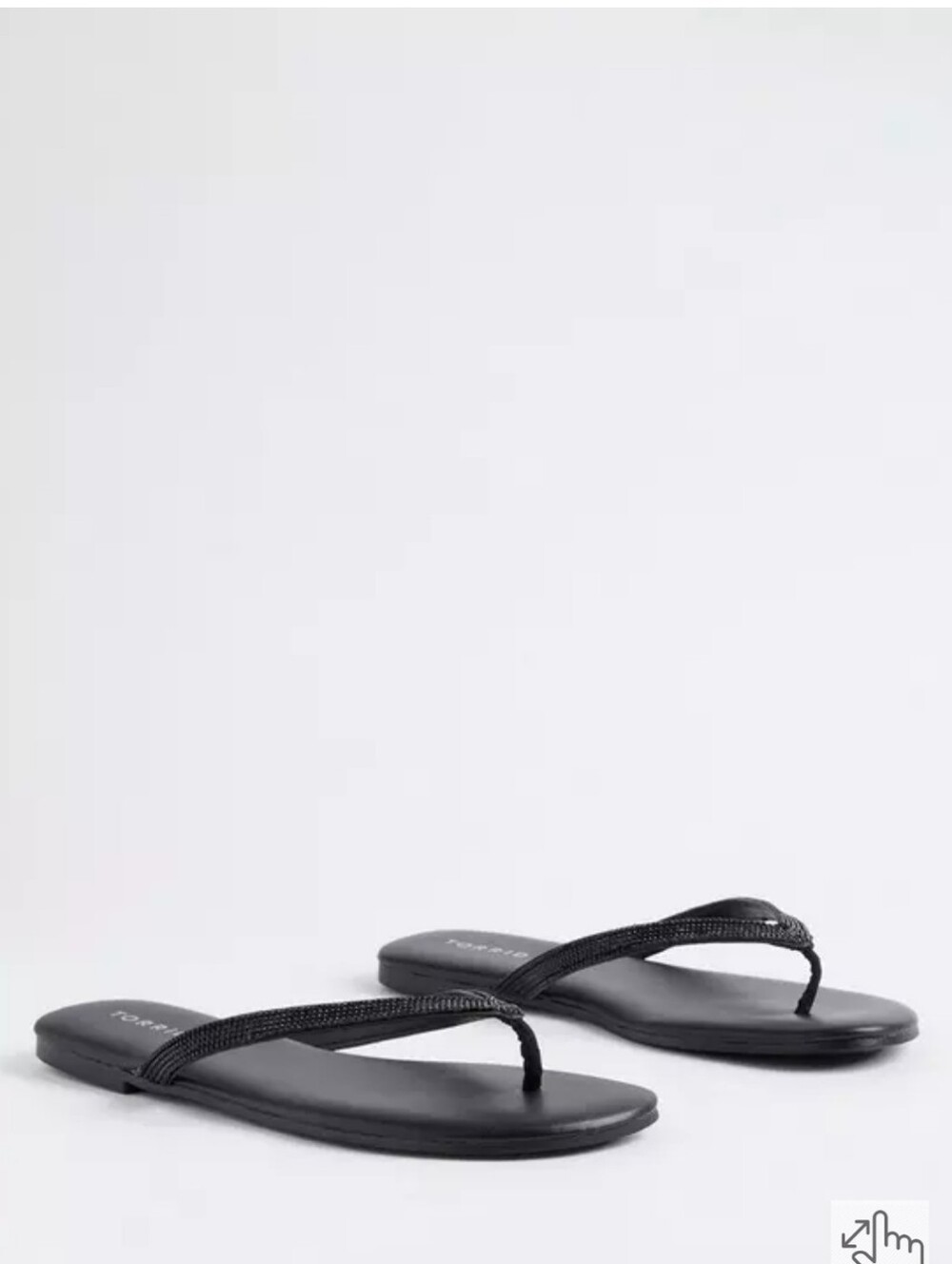 Torrid  Women's Rhinestone  Flip-Flop Sandals
